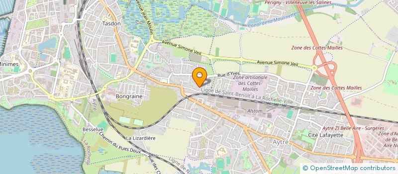 localisation de l'entreprise MONSIEUR PHILIPPE BEDARD  AYTRE