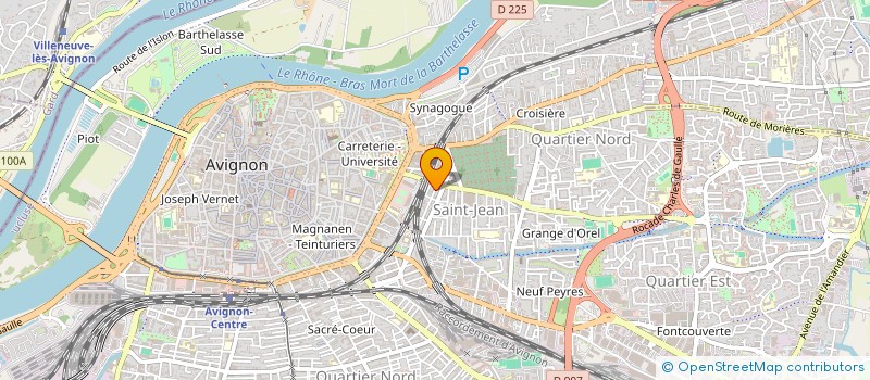 localisation de l'entreprise MONSIEUR PHILIPPE BEDOS  AVIGNON