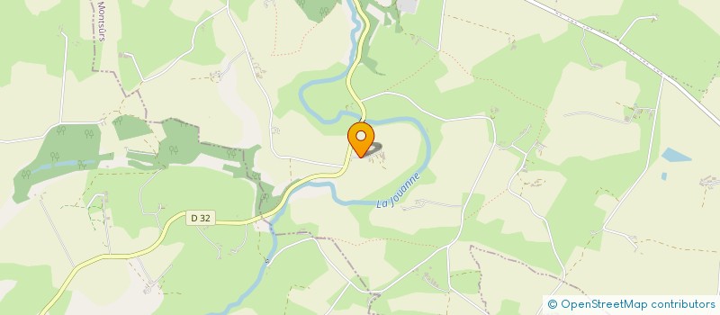 localisation de l'entreprise MONSIEUR PHILIPPE BEDOUET  MONTSURS