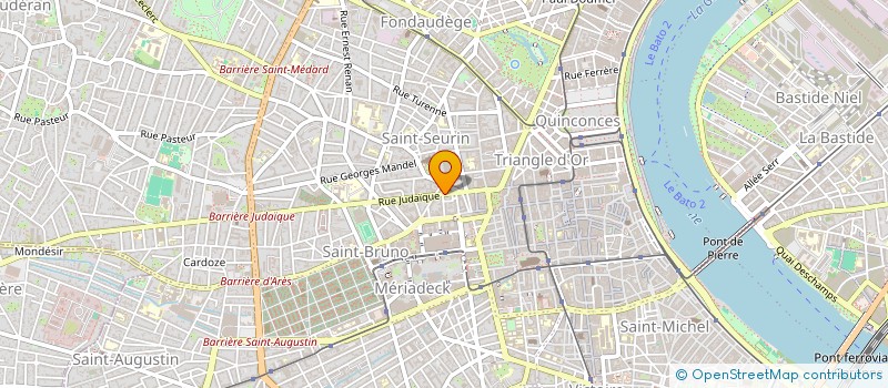 localisation de l'entreprise MONSIEUR PHILIPPE BEGLARJAN  BORDEAUX