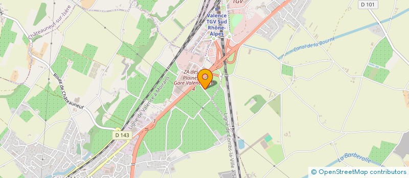 localisation de l'entreprise MONSIEUR PHILIPPE BEGOT à SAINT-MARCEL-LES-VALENCE