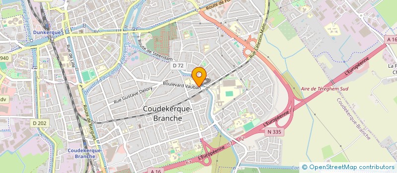 localisation de l'entreprise MONSIEUR PHILIPPE BEGUIN à COUDEKERQUE-BRANCHE