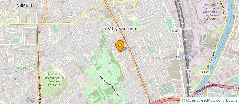 localisation de l'entreprise MONSIEUR PHILIPPE BEHAR à VITRY-SUR-SEINE