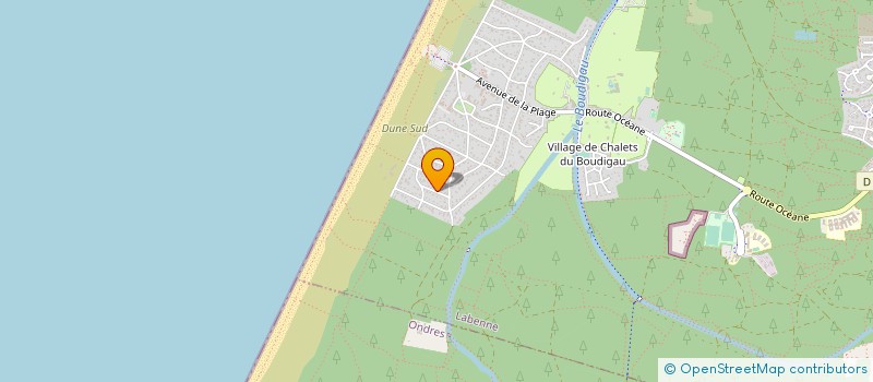 localisation de l'entreprise MONSIEUR PHILIPPE BEINING  LABENNE