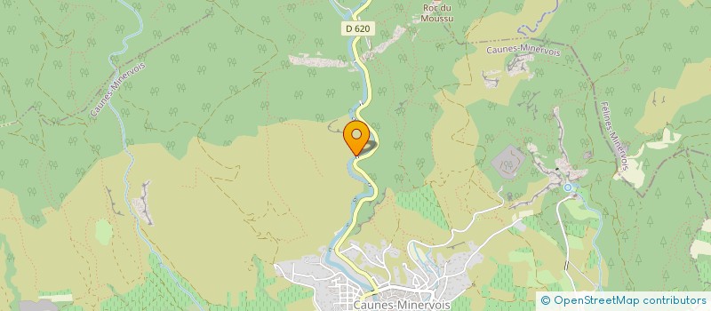 localisation de l'entreprise MONSIEUR PHILIPPE BELHACHE  CAUNES-MINERVOIS