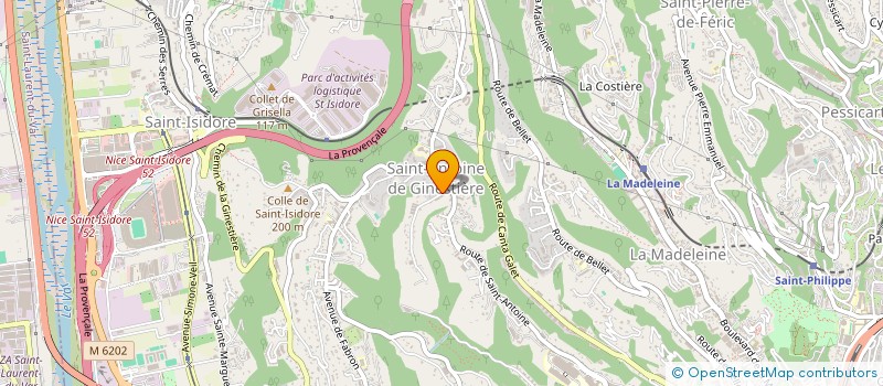 localisation de l'entreprise MONSIEUR PHILIPPE BELLAICHE à NICE