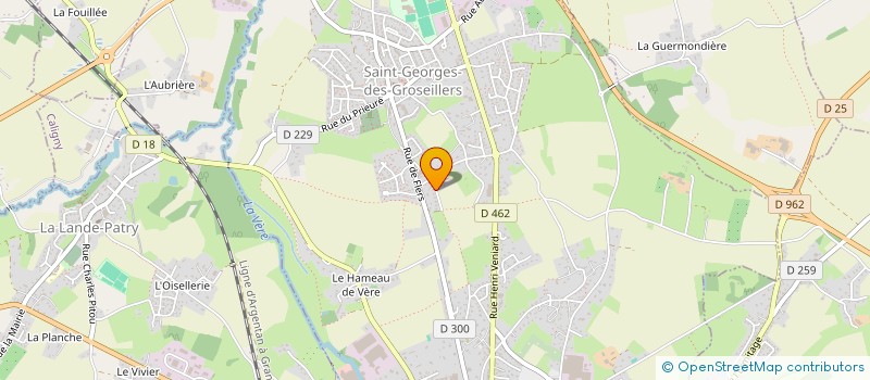 localisation de l'entreprise MONSIEUR PHILIPPE BELLANGER à ATHIS-VAL DE ROUVRE