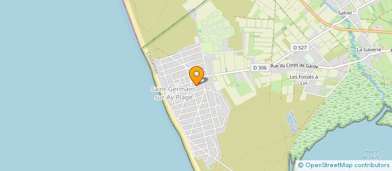 localisation de l'entreprise MONSIEUR PHILIPPE BELLANGER  SAINT-GERMAIN-SUR-AY