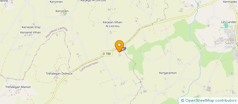 localisation de l'entreprise MONSIEUR PHILIPPE BELLIARD  TREFLEZ