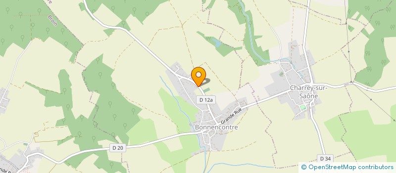 localisation de l'entreprise MONSIEUR PHILIPPE BELLIER  BONNENCONTRE