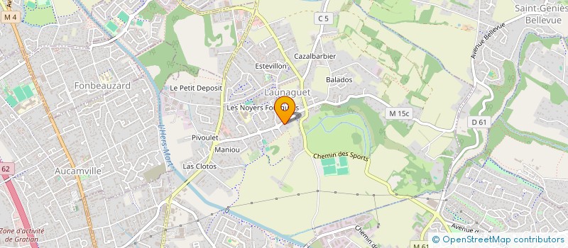localisation de l'entreprise MONSIEUR PHILIPPE BELLOT à LAUNAGUET