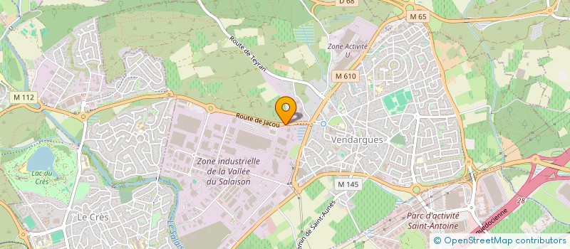 localisation de l'entreprise MONSIEUR PHILIPPE BELMONTE à VENDARGUES