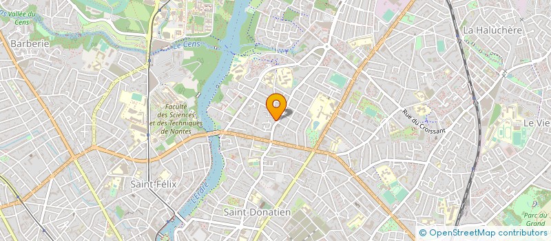 localisation de l'entreprise MONSIEUR PHILIPPE BELOUIN à NANTES