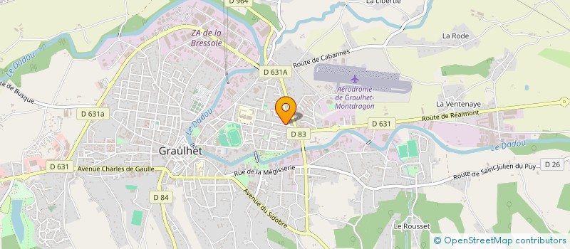 localisation de l'entreprise MONSIEUR PHILIPPE BELTZUNG  GRAULHET