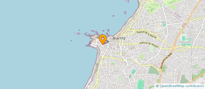 localisation de l'entreprise MONSIEUR PHILIPPE BENECH  BIARRITZ