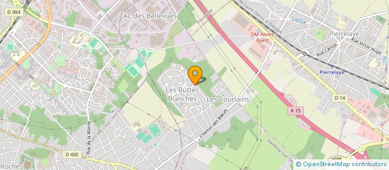 localisation de l'entreprise MONSIEUR PHILIPPE BENEL  HERBLAY-SUR-SEINE