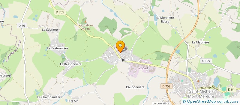 localisation de l'entreprise MONSIEUR PHILIPPE BENETEAU à SEVREMONT