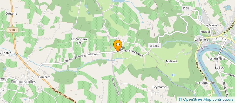 localisation de l'entreprise MONSIEUR PHILIPPE BENEY  PORT-SAINTE-FOY-ET-PONCHAPT