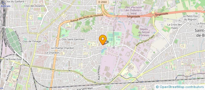localisation de l'entreprise MONSIEUR PHILIPPE BENEZECH à ORLEANS