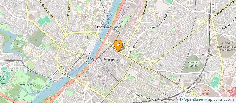 localisation de l'entreprise MONSIEUR PHILIPPE BENOIT à ANGERS