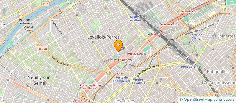 localisation de l'entreprise MONSIEUR PHILIPPE BENSOUSSAN à LEVALLOIS PERRET