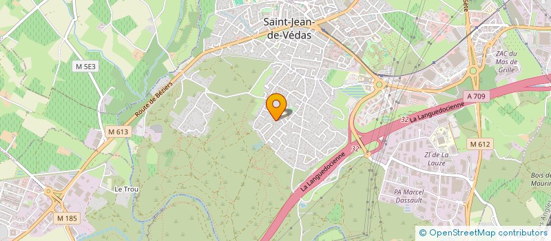 localisation de l'entreprise MONSIEUR PHILIPPE BENTOLILA  SAINT-JEAN-DE-VEDAS