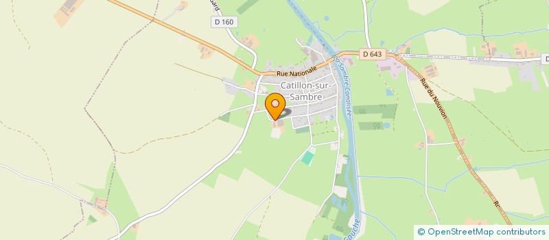 localisation de l'entreprise MONSIEUR PHILIPPE BERA à CATILLON-SUR-SAMBRE
