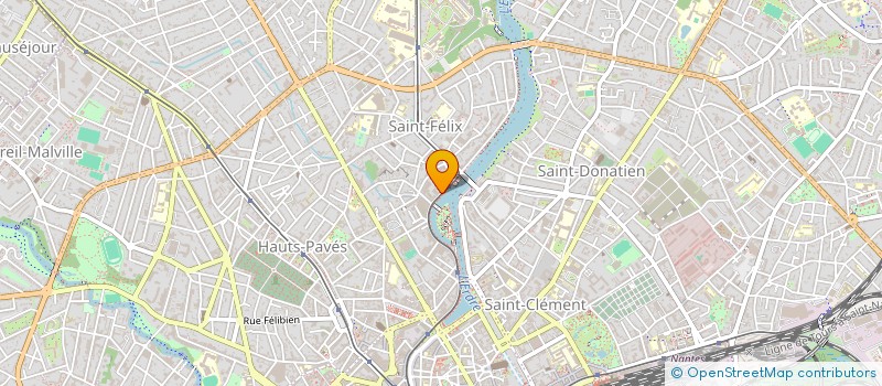 localisation de l'entreprise MONSIEUR PHILIPPE BERBESQUE  NANTES