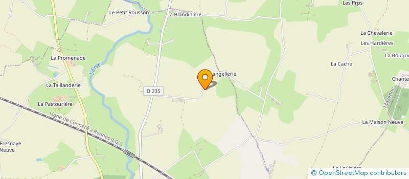 localisation de l'entreprise MONSIEUR PHILIPPE BERDIN  COSSE-EN-CHAMPAGNE