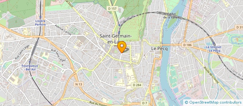 localisation de l'entreprise MONSIEUR PHILIPPE BEREND  SAINT-GERMAIN-EN-LAYE