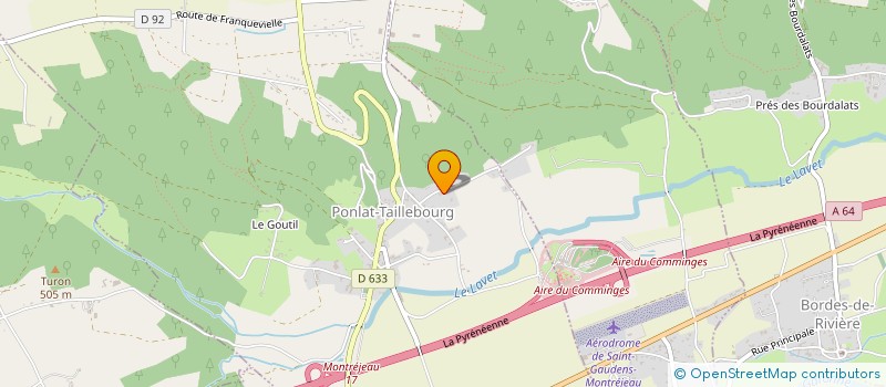 localisation de l'entreprise MONSIEUR PHILIPPE BERGOUGNAN  GOURDAN-POLIGNAN