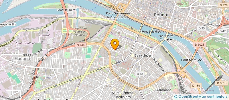 localisation de l'entreprise MONSIEUR PHILIPPE BERGUIN  ROUEN