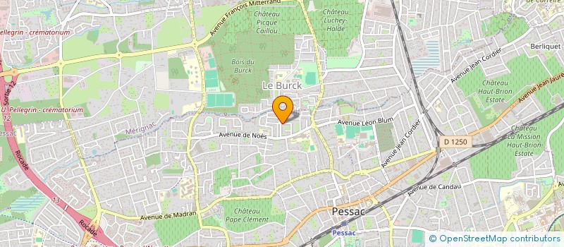 localisation de l'entreprise MONSIEUR PHILIPPE BERNADAT à PESSAC