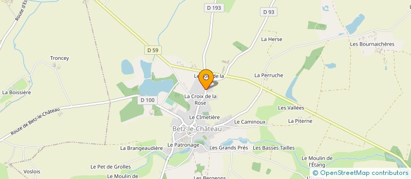 localisation de l'entreprise MONSIEUR PHILIPPE BERNARD à BETZ-LE-CHATEAU