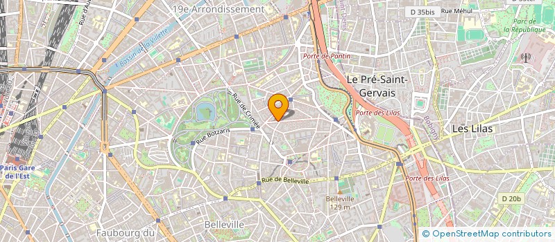 localisation de l'entreprise MONSIEUR PHILIPPE BERNARD  PARIS