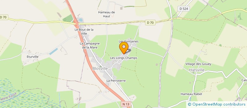 localisation de l'entreprise MONSIEUR PHILIPPE BERNARD à BLOSVILLE