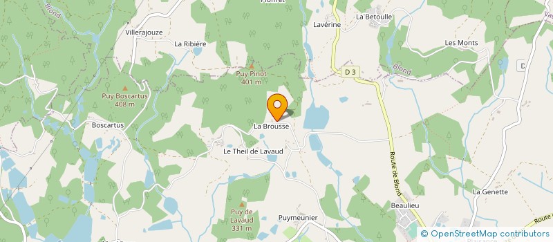 localisation de l'entreprise MONSIEUR PHILIPPE BERNARD à JAVERDAT