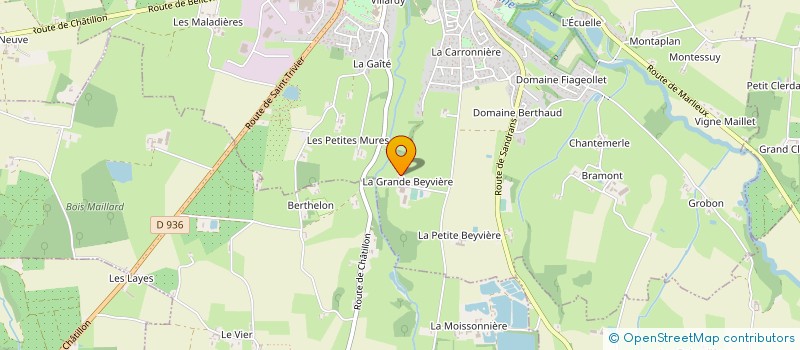 localisation de l'entreprise MONSIEUR PHILIPPE BERNARD à CHATILLON-SUR-CHALARONNE