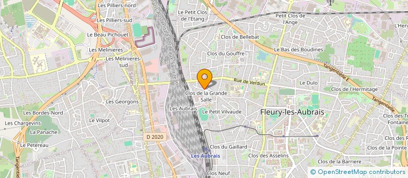 localisation de l'entreprise MONSIEUR PHILIPPE BERNARD à FLEURY-LES-AUBRAIS
