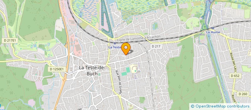 localisation de l'entreprise MONSIEUR PHILIPPE BERNARD-LAFAURIE à LA TESTE-DE-BUCH