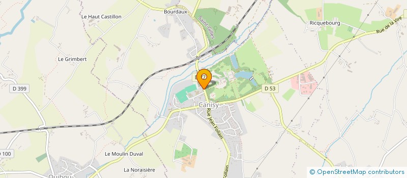 localisation de l'entreprise MONSIEUR PHILIPPE BERRUER à CANISY