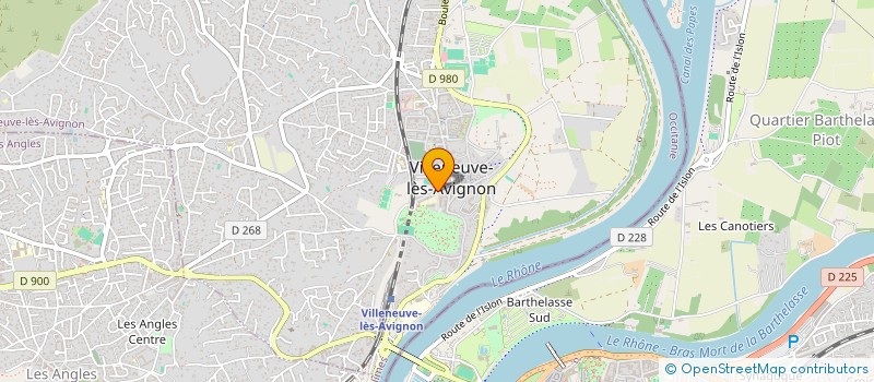 localisation de l'entreprise MONSIEUR PHILIPPE BERTHAUT  VILLENEUVE-LES-AVIGNON