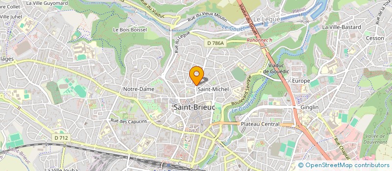localisation de l'entreprise MONSIEUR PHILIPPE BERTHO à SAINT-BRIEUC