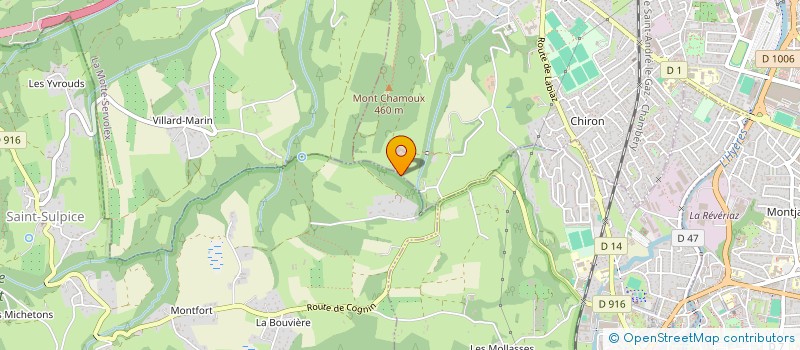 localisation de l'entreprise MONSIEUR PHILIPPE BERTHOD à CHAMBERY