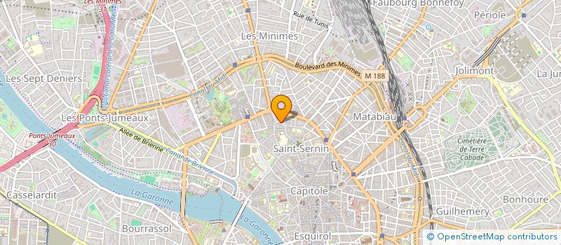 localisation de l'entreprise MONSIEUR PHILIPPE BERTIGNON à TOULOUSE