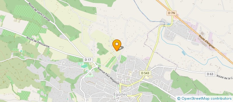 localisation de l'entreprise MONSIEUR PHILIPPE BERTON à EGUILLES