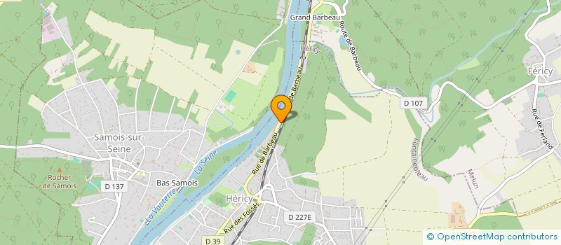 localisation de l'entreprise MONSIEUR PHILIPPE BERTON  HERICY