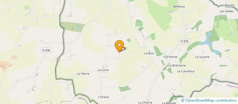 localisation de l'entreprise MONSIEUR PHILIPPE BERTOT à PASSAIS VILLAGES