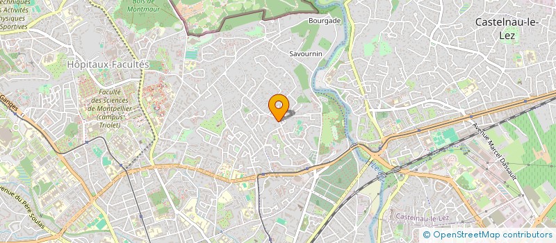 localisation de l'entreprise MONSIEUR PHILIPPE BERTRAND à MONTPELLIER