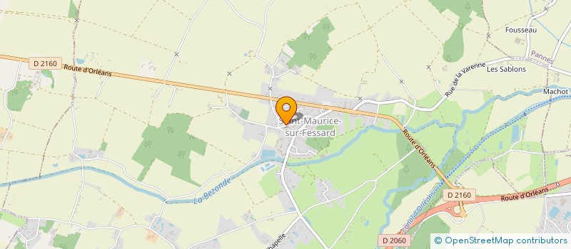 localisation de l'entreprise MONSIEUR PHILIPPE BERTRAND à SAINT-MAURICE-SUR-FESSARD